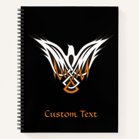 Celtic Bird-Notebook Notizblock (Vorderseite)