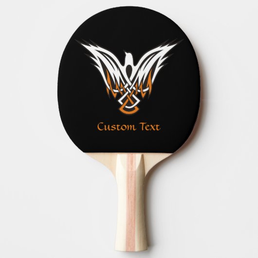 Celtic Bird Ping Pong Paddle Tischtennis Schläger (Vorderseite)