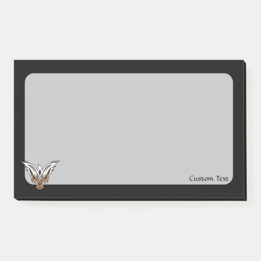 Celtic Bird Post-it Notes Klebezettel (Vorderseite)
