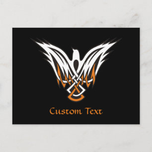 Celtic Bird Postcard Postkarte