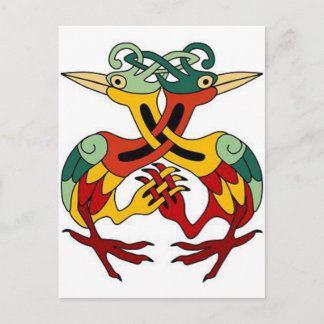 Celtic Bird Postkarte