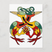 Celtic Bird Postkarte (Vorderseite)