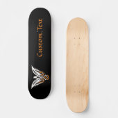 Celtic Bird Skateboard (Vorderseite)