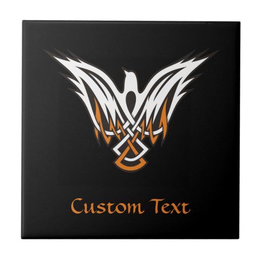 Celtic Bird Tile Fliese (Vorderseite)