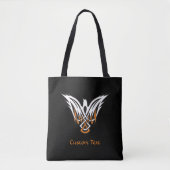 Celtic Bird Tote Bag Tasche (Vorderseite)