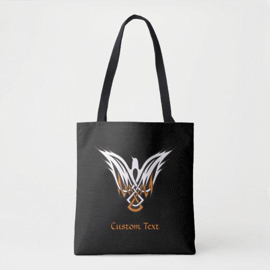 Celtic Bird Tote Bag Tasche (Vorderseite)