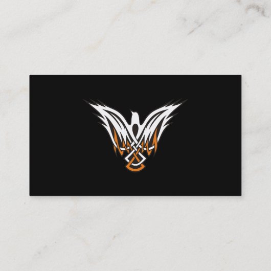 Celtic Bird Visitenkarte (Rückseite)