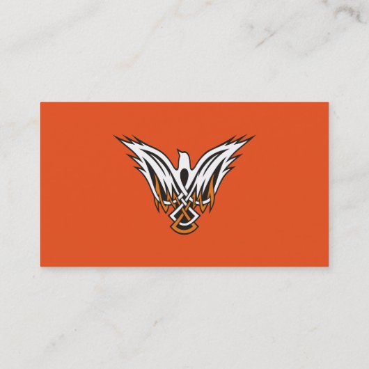 Celtic Bird Visitenkarte (Rückseite)