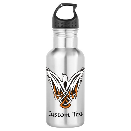 Celtic Bird Water Flasche Edelstahlflasche (Vorderseite)