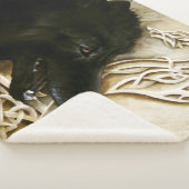 Celtic Black Wolf Sherpadecke (3/4)