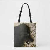Celtic Black Wolf Tasche (Vorderseite)