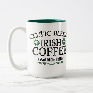 Celtic Blend Irish Coffee Zweifarbige Tasse