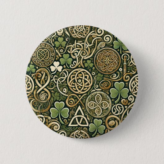 Celtic Bloom Button (Vorderseite)