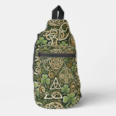 Celtic Bloom Crossbody Bag (Vorderseite)