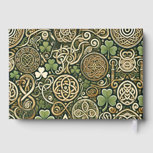 Celtic Bloom Gästebuch (Rückseite)