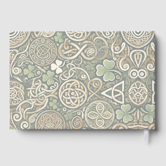 Celtic Bloom Gästebuch (Rückseite)