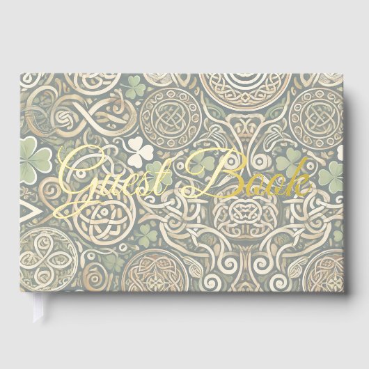 Celtic Bloom Gästebuch (Vorderseite)