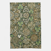 Celtic Bloom Geschirrtuch (Vertikal)