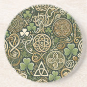 Celtic Bloom Getränkeuntersetzer (Vorne)