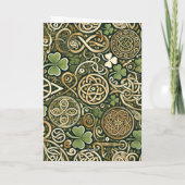 Celtic Bloom Karte (Rückseite)
