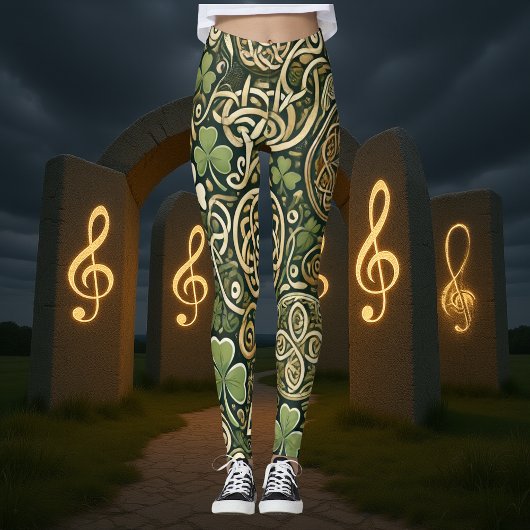 Celtic Bloom Leggings