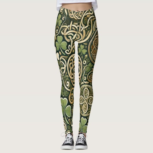 Celtic Bloom Leggings (Vorderseite)