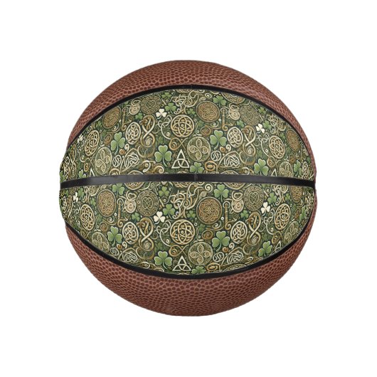 Celtic Bloom Mini Basketball (Vorderseite)