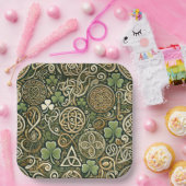 Celtic Bloom Pappteller (Party)
