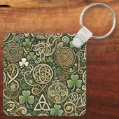 Celtic Bloom Schlüsselanhänger (Rückseite)