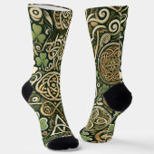 Celtic Bloom Socken (Gewinkelt)