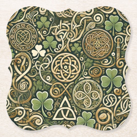 Celtic Bloom Untersetzer (Vorderseite)