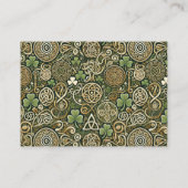 Celtic Bloom Visitenkarte (Rückseite)
