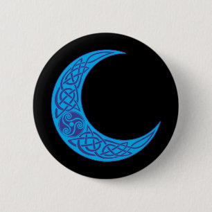 Celtic Blue Moon Button