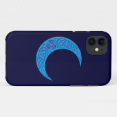 Celtic Blue Moon Case-Mate iPhone Hülle (Rückseite (Horizontal))