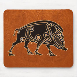 Celtic Boar Mouse mat Mousepad