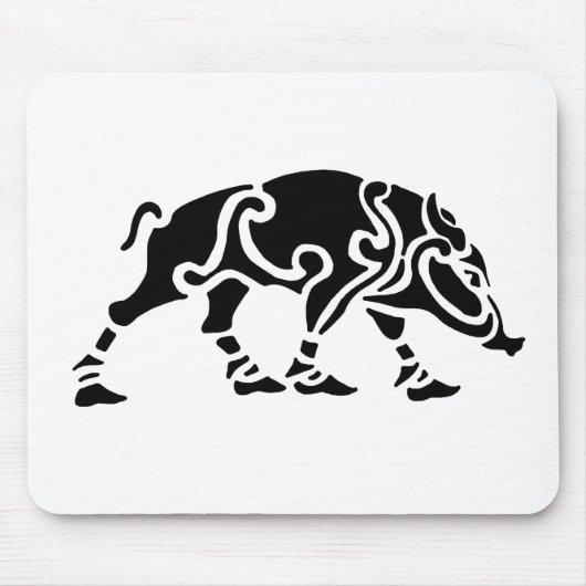 Celtic Boar Mousepad (Vorne)