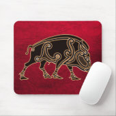 Celtic Boar Mousepad (Mit Mouse)