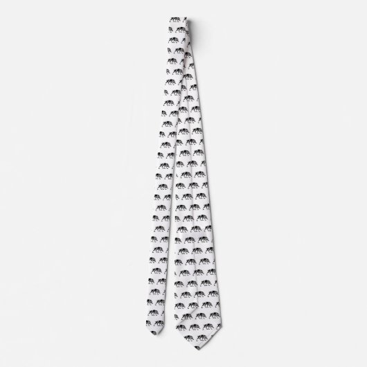 Celtic Boar Neck Tie Krawatte (Rückseite)