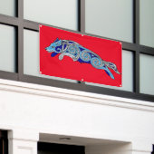 Celtic Border Collie wettbewerbsfähiges Agility Hu Banner (Äußeres Gebäude)