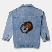 Celtic Brown Horellow Jeansjacke (Rückseite)