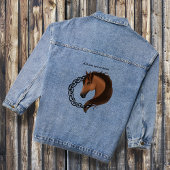 Celtic Brown Horellow Jeansjacke