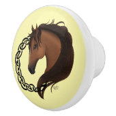 Celtic Brown Horellow Keramikknauf (Rechts)