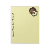 Celtic Brown Horellow Notizblock (Rotiert)