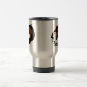 Celtic Brown Horellow Reisebecher (Mittel)