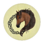 Celtic Brown Horellow Schneidebrett (Vorderseite)