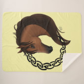 Celtic Brown Horellow Sherpadecke (Vorderseite (Horizontal))