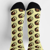 Celtic Brown Horellow Socken (Oben)