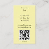 Celtic Brown Horellow Visitenkarte (Rückseite)