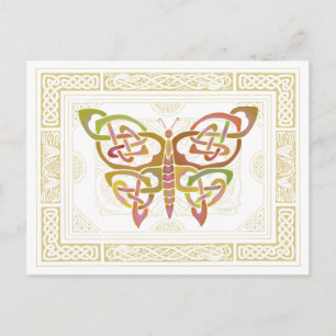 Celtic Butterfly II Postkarte