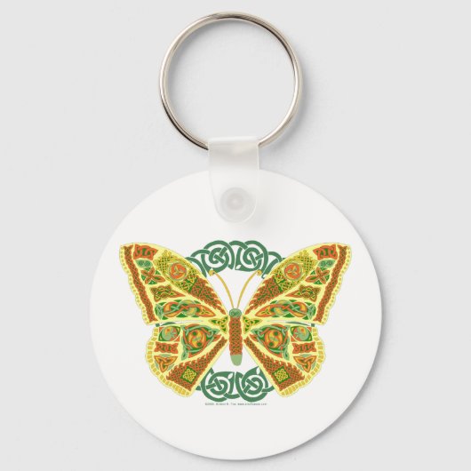 Celtic Butterfly Schlüsselanhänger (Vorderseite)